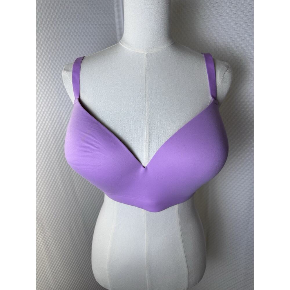 SOMA Enbliss Wireless Bra 42DD Pure Comfort Major Support Lavender Purple